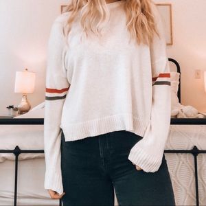 VARSITY STRIPE SWEATER